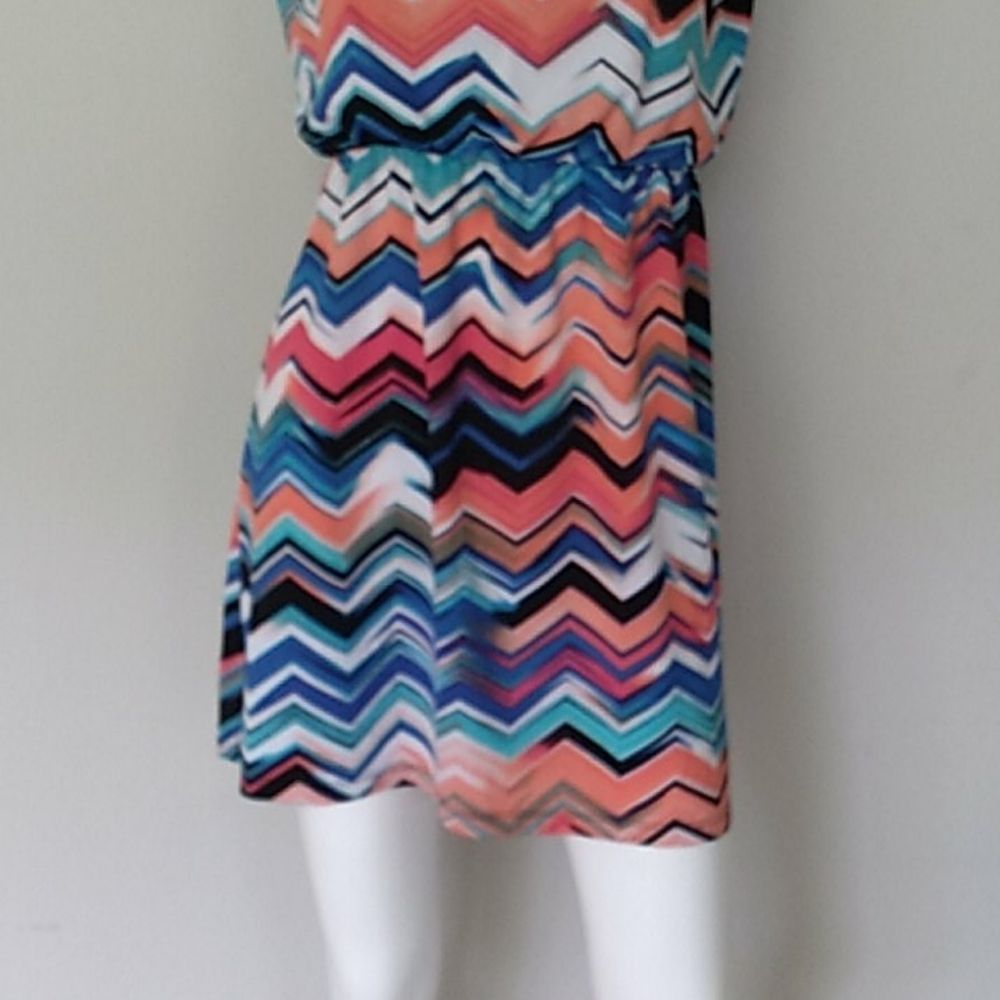 Lipstick Strapless Multicolor Dress. Size S/M - Picture 3 of 7